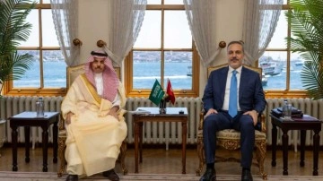 Hakan Fidan ve Suudi Arabistan Dışişleri Bakanı'ndan ortak basın toplantısı
