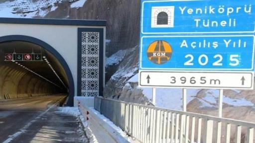 Hakkari-Yüksekova yolundaki Yeniköprü Tüneli trafiğe açıldı