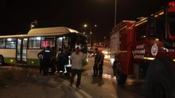 Halk otobüsünü kaçıran zihinsel engelli genç, ekipleri harekete geçirdi