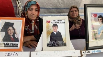 HDP il binası önünde evlat nöbeti tutan Rahime Taşçı oğluna seslendi
