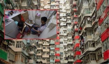 Hong Kong'da binlerce yoksul ayda 300 dolara 'tabut evler'de yaşıyor