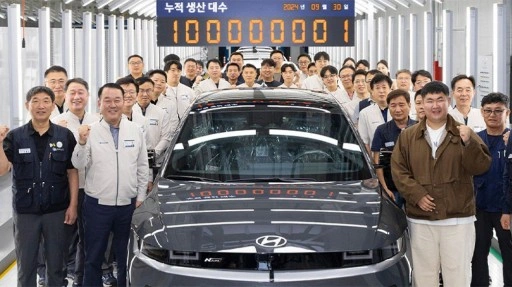 Hyundai, 100 Milyonuncu Adet Otomobilini Üretti