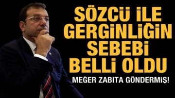 İmamoğlu ile Sözcü arasındaki gerginliğin sebebi belli oldu