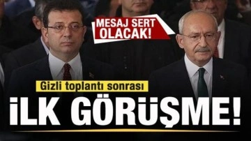 İmamoğlu ve Kılıçdaroğlu krizin ardından ilk kez bir arada! Mesaj sert olacak