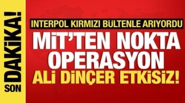 Interpol kırmızı bültenle arıyordu: MİT, Ali Dinçer'i etkisiz hale getirdi