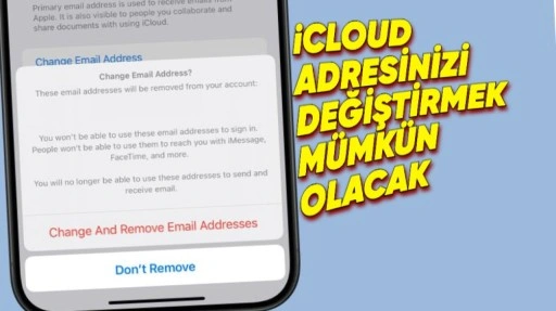 iOS 18.1, iCloud E-posta Adresinizi Değiştirmenize İzin Verecek