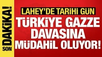 İsrail'e soykırım davası: Türkiye müdahil oluyor! Belgeler sunuldu