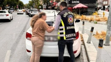 İstanbul'da ambulansa yol vermeyen sürücüye 6 bin 588 lira ceza