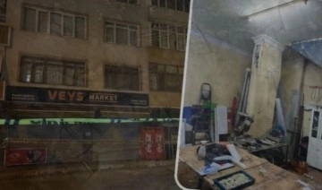 İstanbul'da hareketli saatler: Kolonlar patladı, 6 katlı bina çökme riski nedeniyle boşaltıldı