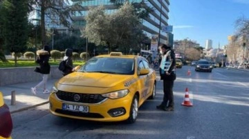 İstanbul'da taksicilere denetim