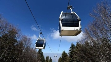 İstanbul'daki teleferik seferlerine hava muhalefeti engeli