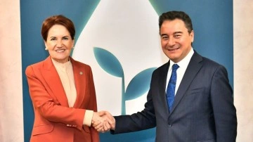 İYİ Parti lideri Meral Akşener, DEVA Partisi Lideri Ali Babacan'ı ziyaret etti