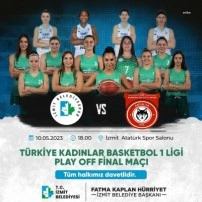 İzmit Belediyespor Kadın Basketbol Takımı Final Serisinde