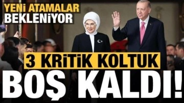 Kabine açıklandı, 3 kritik koltuk boş kaldı! Atamalar bekleniyor