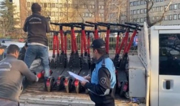 Kadıköy'de düğmeye basıldı: Uygunsuz bırakılan scooterlar toplanıyor