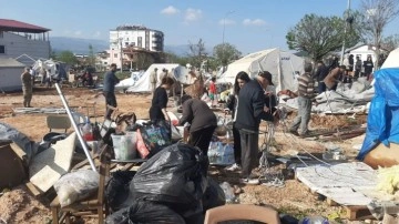 Kahramanmaraş Pazarcık'ta hortum: 1 ölü, 34 yaralı