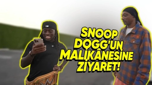 Kai Cenat, Snoop Dogg'un Etkileyici Malikânesini Gezdi