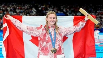 Kanadalı yüzücüden olimpiyat rekoru