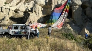 Kapadokya'da faciadan dönüldü: 22 kişi tahliye edildi...