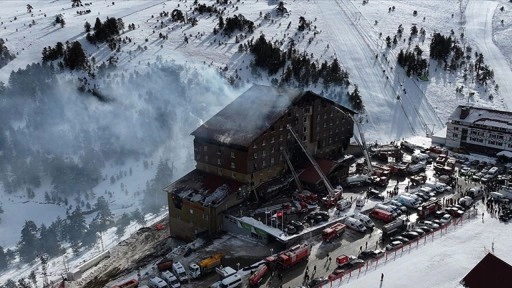 Kartalkaya'daki otel yangını! 5 şüpheli adliyede