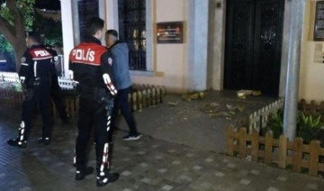 Kavga eden grup Antalya Atatürk Evi'ne ve Venüs heykeline saldırdı