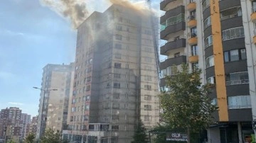 Kayseri'de yangın: 1 kişi öldü, 3 kişi dumandan etkilendi