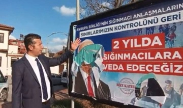 Kemal Kılıçdaroğlu'nun afişinin yırtılması davasında sanık: 'Uyku sersemiydim'