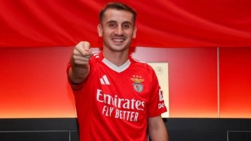 Kerem Aktürkoğlu, yeni kulübü Benfica'da kupalar kazanmak istiyor