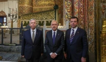 Kılıçdaroğlu, Konya'da Mevlana Müzesi'ni ziyaret etti