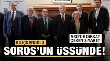 Kılıçdaroğlu Rockefeller ve Soros&rsquo;un üssünde!  Dikkat çeken toplantı