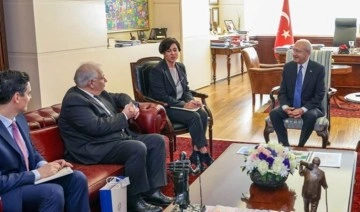 Kılıçdaroğlu, Yunanistan'ın Ankara Büyükelçisi ile görüştü