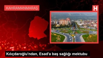 Kılıçdaroğlu'ndan, Esad'a baş sağlığı mektubu