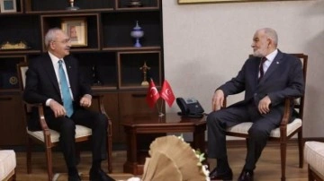 Kılıçdaroğlu'ndan Karamollaoğlu’na geçmiş olsun ziyareti