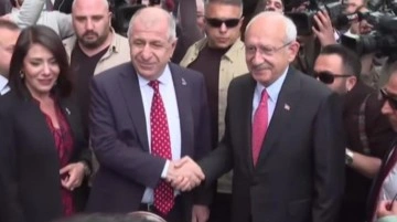 Kılıçdaroğlu'nun Ümit Özdağ ile görüşmesi başladı