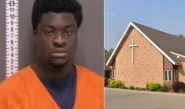Kilisede pornografi izleyen bir adam tutuklandı