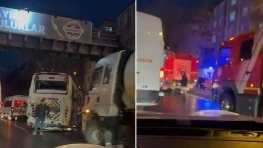 Kocaeli’de 3 minibüs ile tankerin karıştığı zincirleme kaza! 12 yaralı