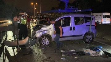 Kocaeli'de korkunç kaza! Araçlar takla attı, trafik durdu: Ortalık savaş alanına döndü!