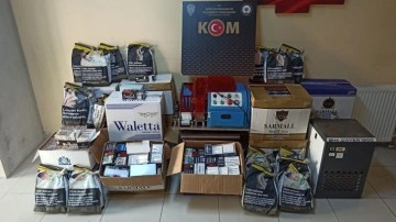 Kocaeli'de makaron operasyonu! 72 bin 77 dolu ve boş makaron ele geçirildi