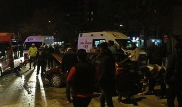 Konya'da hasta taşıyan ambulans ile otomobil çarpıştı: 7 yaralı