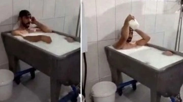 Konya'daki "süt banyosu" görüntülerinden beraat eden kişi, 70 kişiye dava açtı