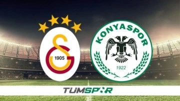 Konyaspor - Galatasaray maçı bugün mü? Konyaspor - GS maçı ne zaman, saat kaçta?