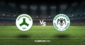 Konyaspor - Giresunspor maçı canlı izle! Konyaspor - Giresunspor maçı canlı izleme link var mı?