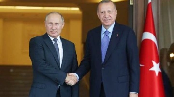 Kremlin'den açıklama! Cumhurbaşkanı Erdoğan, Putin ile görüştü