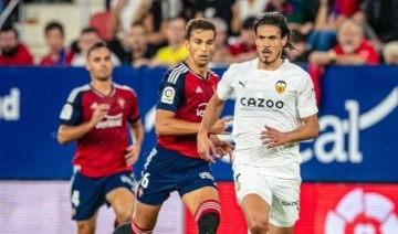 La Liga'da Valencia, Osasuna'yı 2 golle geçti!