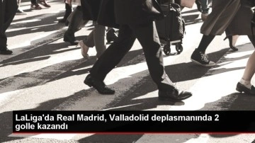 LaLiga'da Real Madrid, Valladolid deplasmanında 2 golle kazandı