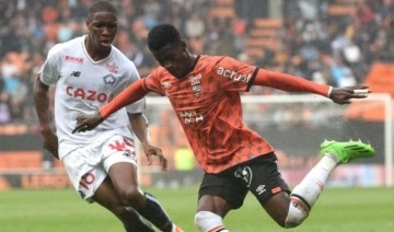 Ligue 1'de Lorient, Lille'i 2 golle geçti!