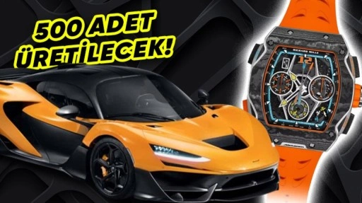 Lüks Saat Üreticisi, McLaren W1 Temalı Saat Üretti