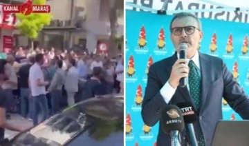 Mahir Ünal, AKP'nin yüzde 52 oy aldığı Elbistan'da protesto edildi