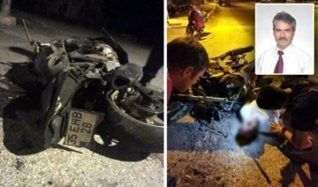 Manisa'da 2 motosiklet çarpıştı: Dede öldü, torunu yaralı