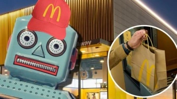 McDonald's Robotlarla Hizmet Vermeye Başladı